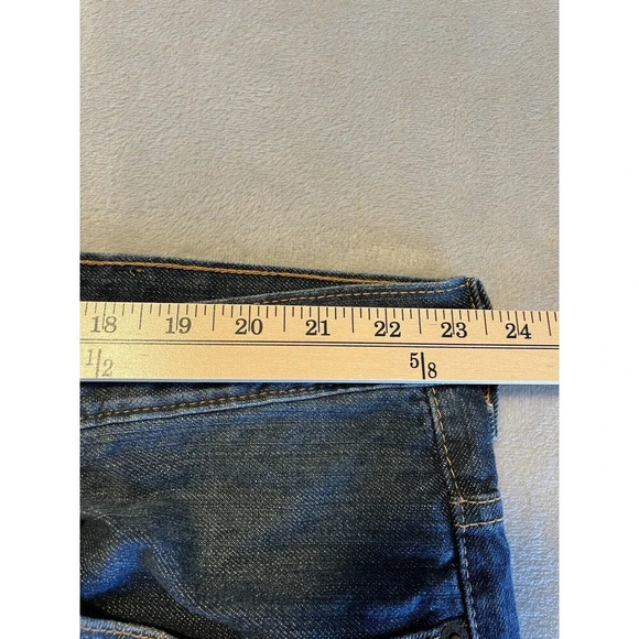 Levi’s 559 Jeans Men’s‎ 46 X 30 Blue Dark Wash Straight Leg - Picture 6 of 8